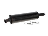 Silencieux rond carbon fiber D.20mm Silencieux rond carbon fiber D.20mm