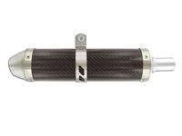 Schalldämpfer Giannelli rund carbon universal (Anschluss 32mm)