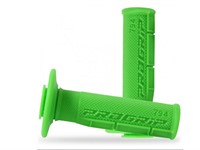 Poignées cross Domino 794 vert fluo Poignées cross Domino 794 vert fluo