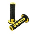 Poignées Domino cross noir/jaune Poignées Domino cross noir/jaune