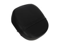 Selle de cyclomoteur noire (passager), à monter sur le porte-bagages Selle de cyclomoteur noire (passager), à monter sur le porte-bagages