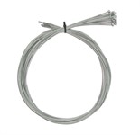 Câble avec serre-câble 1,3mmx1500mm (25 pcs) Câble avec serre-câble 1,3mmx1500mm (25 pcs)