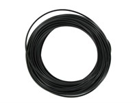 Gaine de câble 6.5mm noire, (rouleau de 25m) Gaine de câble 6.5mm noire, (rouleau de 25m)