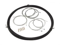 Set de cables et gaines NOIR, adaptable cyclos/boguets Set de cables et gaines NOIR, adaptable cyclos/boguets