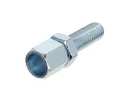 Tendeur M8 x 40mm en métal, modèle long (1 pcs) vélomoteur, vélo, moto, quad etc...