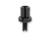 Tendeur de cable M8 x 1mm avec fente, Domino noir (1pcs) Tendeur de cable M8 x 1mm avec fente, Domino noir (1pcs)