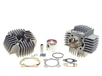 Kit cylindre Airsal 70cc 45mm alu, avec culasse (ailettes comme origine), vélomoteurs Puch Kit cylindre Airsal 70cc 45mm alu, avec culasse (ailettes comme origine), vélomoteurs Puch
