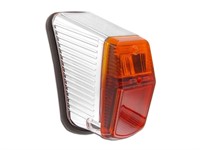 Feu arrière Kreidler chromé/orange/rouge