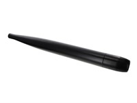 Silencieux d'échappement cigare noir type détente, raccord 32mm, universel vélomoteurs Silencieux d'échappement cigare noir type détente, raccord 32mm, universel vélomoteurs