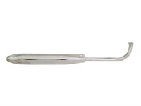 Pot d'échappement Tomos Sport 25mm, chromé Pot d'échappement Tomos Sport 25mm, chromé