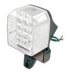 Phare/ Feu arrière blanc à LED's, avec support, TOMOS A3/A35