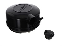 Réservoir d'essence noir avec fixations, Solex 3800-5000 Réservoir d'essence noir avec fixations, Solex 3800-5000