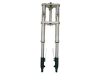 Fourche téléscopique EBR inversée chromée
