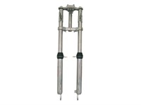 Fourche téléscopique chromée EBR renforcée, rallongée Puch Fourche téléscopique chromée EBR renforcée, rallongée Puch