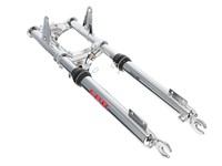 Fourche telescopique EBR Racing chromée courte 560mm, vélomoteurs Puch Fourche telescopique EBR Racing chromée courte 560mm, vélomoteurs Puch