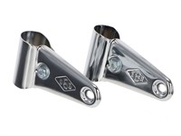 Supports de phare EBR, 1 paire, chromés, Ø28mm Supports de phare EBR, 1 paire, chromés, Ø28mm