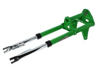 Fourche téléscopique EBR verte (comme origine), vélomoteurs Puch / X30