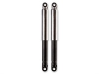 Stossdämpferset Puch/universal 31cm schwarz/chrom Oldschool