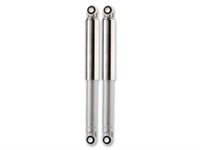 Set amortisseurs Puch/uni. 32cm argentin-gris/chromé Oldschool