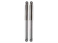 Set amortisseurs Puch/uni. 37cm argentin-gris/chromé Oldschool