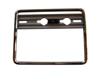 Support de plaque d'immatriculation chromé, interchangeable, universel Scooter/Moto
