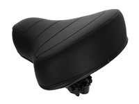 Selle cuir  modèle fin, noir universelle, vélomoteur Puch /Sachs