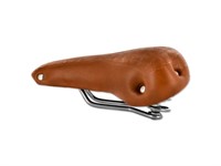 Selle universelle BASSANO CAFE RACER cuir Handcrafted cognac