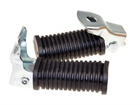 Fussrasterset Klappbar, schwarz