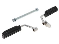 Cales pieds réglables chrome, vélomoteurs Puch Maxi