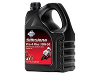 Huile 4-temps 10W-50 Silkolene PRO 4 PLUS full synthétique (4 L.) Huile 4-temps 10W-50 Silkolene PRO 4 PLUS full synthétique (4 L.)