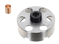 Cloche d'embrayage MBR Racing 21dents helicoïdale, Puch E50