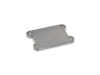 Couvercle de fermeture MBR acier 5mm pour suppression des clapets de kit Italkit Puch Couvercle de fermeture MBR acier 5mm pour suppression des clapets de kit Italkit Puch