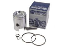 Piston complet 39.0mm, axe 10mm, vélomoteur Piaggio catalysé Piston complet 39.0mm, axe 10mm, vélomoteur Piaggio catalysé