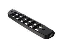 Porte-bagages gauche Akoa CNC, noir, Piaggio Si Porte-bagages gauche Akoa CNC, noir, Piaggio Si