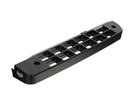 Porte-bagages droit Akoa CNC, noir, Piaggio Si Porte-bagages droit Akoa CNC, noir, Piaggio Si