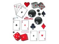 Sticker-Set «GAMBLE» 20x24cm