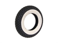 Pneu Sava/Mitas B13 à flancs blancs 4.00-8" C 66J TT Pneu Sava/Mitas B13 à flancs blancs 4.00-8" C 66J TT