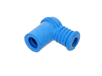 Kerzenstecker Silikon blau Racing