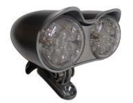 Feu/phare arrière "Bullet" alu à LED's, homologué CE Feu/phare arrière "Bullet" alu à LED's, homologué CE