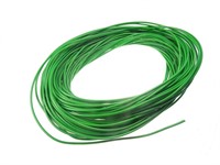 Cable electrique rouge, rouleau de 5m, VERT Cable electrique rouge, rouleau de 5m, VERT