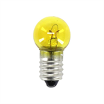 Ampoule jaune 12V/6W E10, Solex
