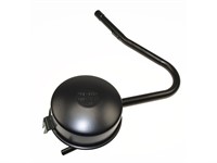 Pot d'échappement 18mm Sport, noir, vélomoteurs Solex 1400-3800 Pot d'échappement 18mm Sport, noir, vélomoteurs Solex 1400-3800
