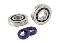 Kit roulements et spi de vilebrequin, moteur scooter Piaggio 125cc-180cc 2T Kit roulements et spi de vilebrequin, moteur scooter Piaggio 125cc-180cc 2T