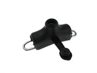 Graisseur de câble 5mm, noir Graisseur de câble 5mm, noir