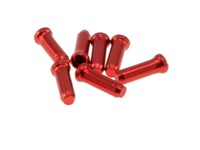 Embout de cable alu rouge, 2mm (50 pcs.)