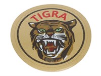 Emblème / Logo TIGRA Ø 50 mm (yeux vert) Emblème / Logo TIGRA Ø 50 mm (yeux vert)