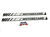 Kit déco autocollant/stickers de chassis, Motobecane (3 pièces) Kit déco autocollant/stickers de chassis, Motobecane (3 pièces)