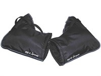 Manchon/gants de guidon polyester (paire), universel vélomoteurs/moto