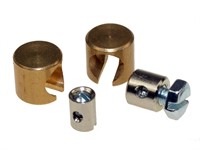 Kit serre cable/adaptateur pour set de poignée Lusito, universel vélomoteurs Kit serre cable/adaptateur pour set de poignée Lusito, universel vélomoteurs