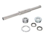 Axe de pédalier (complet), acier inox, vélomoteur Sachs 50/2 Axe de pédalier (complet), acier inox, vélomoteur Sachs 50/2